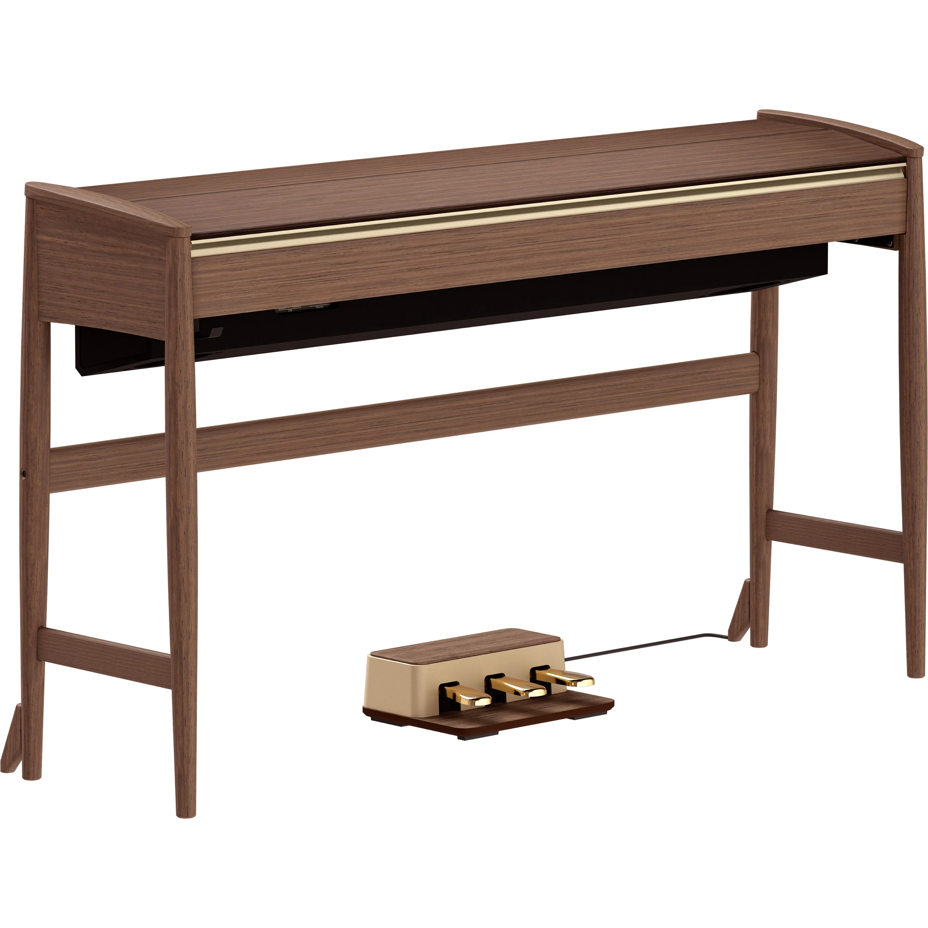 Roland Kiyola KF-20 Digitalpiano Walnuss geschlossene Klappe